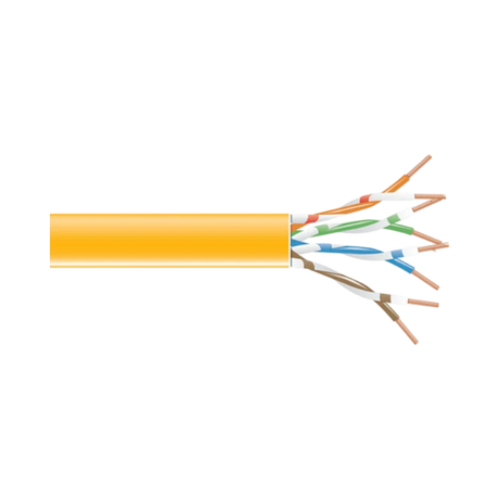 Black Box 1000ft CAT6 550MHz Stranded Ethernet Cable (Orange) — Being Shipped