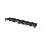 Black Box 24-Port Patch Panel with Cable Management — Being Shipped