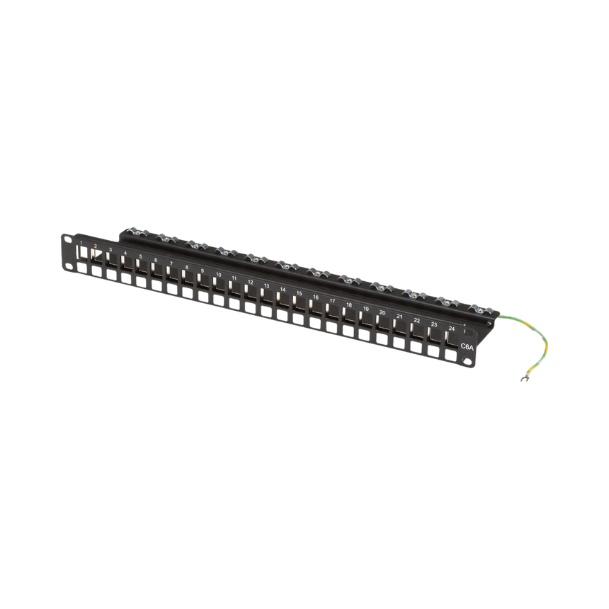 Black Box 24-Port Patch Panel with Cable Management — Being Shipped