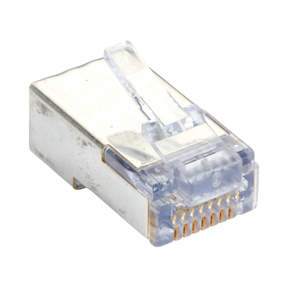 Black Box Cat5e Shielded EZ RJ45 Plug for Solid/Stranded Wire (50-Pack) — Being Shipped