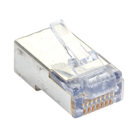 Black Box Cat5e Shielded EZ RJ45 Plug for Solid/Stranded Wire (50-Pack) — Being Shipped
