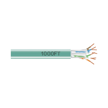 Black Box 1000ft GigaTrue CAT6 550-MHz Solid Ethernet Cable (Green) — Being Shipped