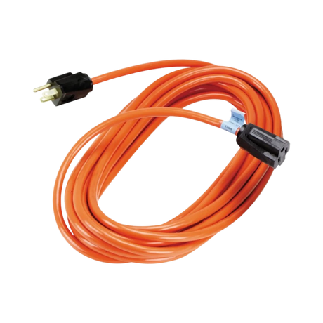 Black Box 15ft Heavy-Duty Indoor/Outdoor Extension Cord (Orange) — Being Shipped