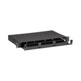 Black Box 1U Rackmount Fiber Enclosure with 3-Slot Adapter — Being Shipped