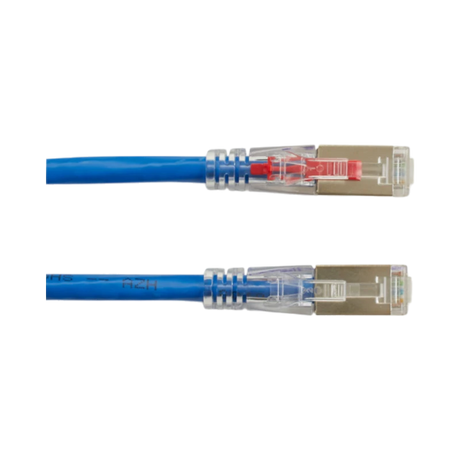 Black Box 5ft GigaTrue 3 CAT6A Shielded Ethernet Cable (Blue) — Being Shipped