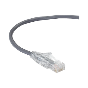 Black Box 10ft Slim-Net CAT6 Snagless 28AWG Ethernet Patch Cable (Gray) — Being Shipped
