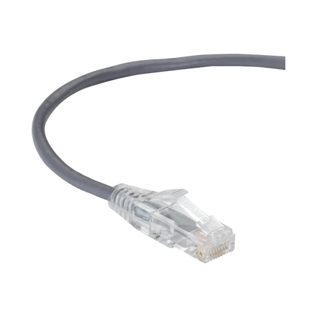 Black Box 10ft Slim-Net CAT6 Snagless 28AWG Ethernet Patch Cable (Gray) — Being Shipped