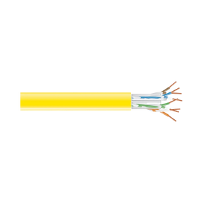 Black Box 1000ft GigaTrue CAT6A 650-MHz Ethernet Bulk Cable (Yellow) — Being Shipped