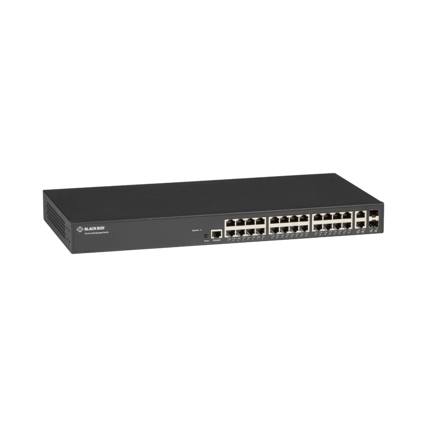 Black Box LGB1100 Series Gigabit Ethernet Managed Switch — Being Shipped