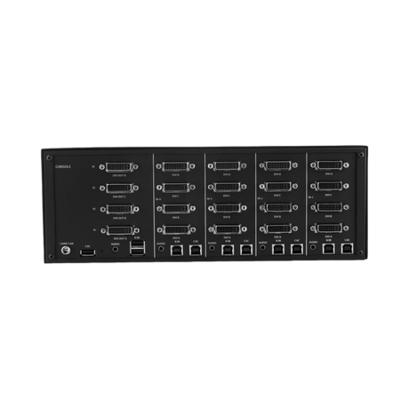 Black Box 4-Port Quad-Monitor Secure KVM Switch — Being Shipped
