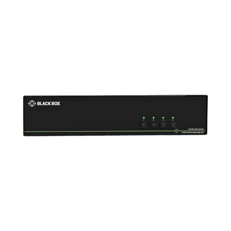 Black Box 4-Port Quad-Monitor Secure KVM Switch — Being Shipped