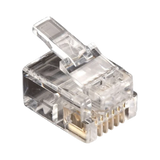 Black Box RJ-11 6-Wire Modular Connector (25-Pack) — Being Shipped
