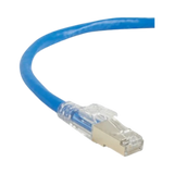 Black Box 15ft GigaTrue 3 CAT6A 650MHz Shielded Ethernet Cable (Blue) — Being Shipped