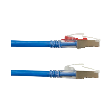 Black Box 15ft GigaTrue 3 CAT6A 650MHz Shielded Ethernet Cable (Blue) — Being Shipped