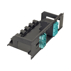 Black Box Universal Fiber Optic Blank Panel 12-Slot 3U — Being Shipped