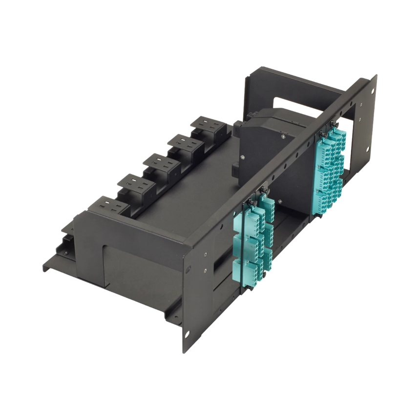 Black Box Universal Fiber Optic Blank Panel 12-Slot 3U — Being Shipped
