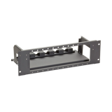 Black Box Universal Fiber Optic Blank Panel 12-Slot 3U — Being Shipped