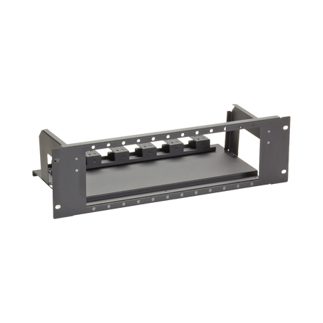 Black Box Universal Fiber Optic Blank Panel 12-Slot 3U — Being Shipped