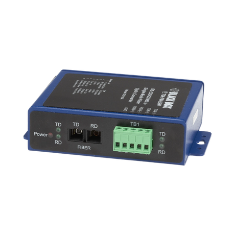 Black Box Async RS-232/422/485 Fiber Extender Singlemode SC — Being Shipped