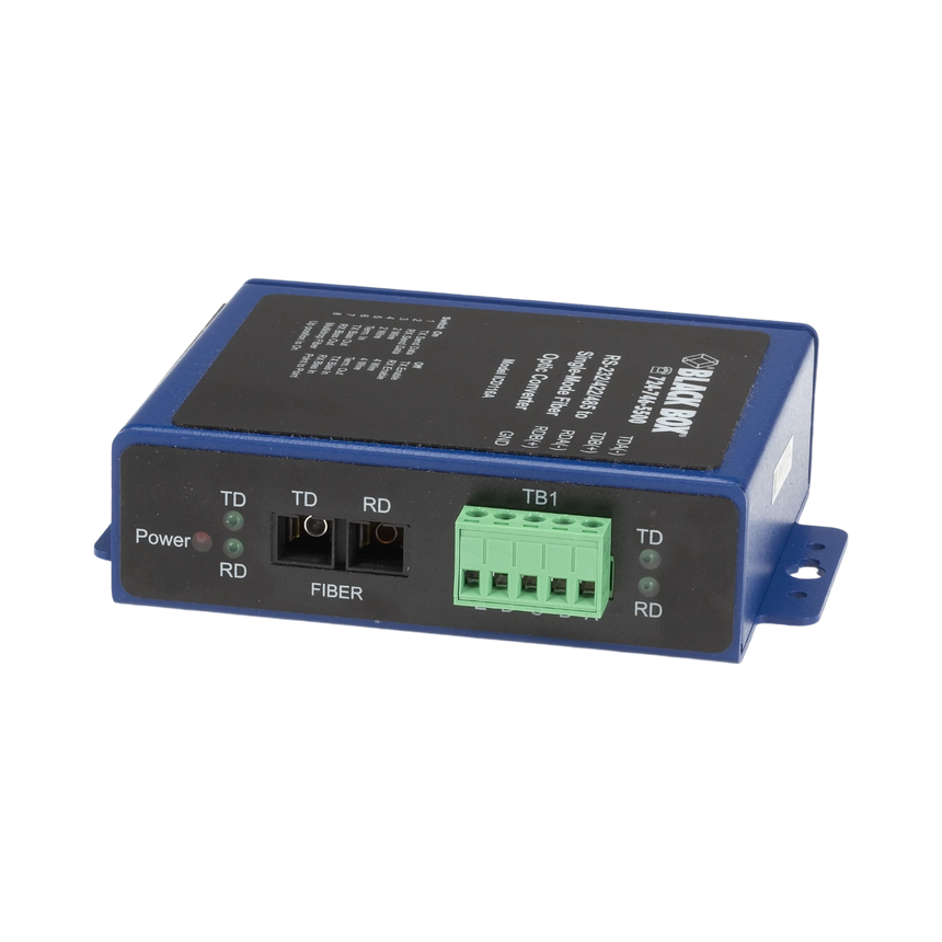 Black Box Async RS-232/422/485 Fiber Extender Singlemode SC — Being Shipped