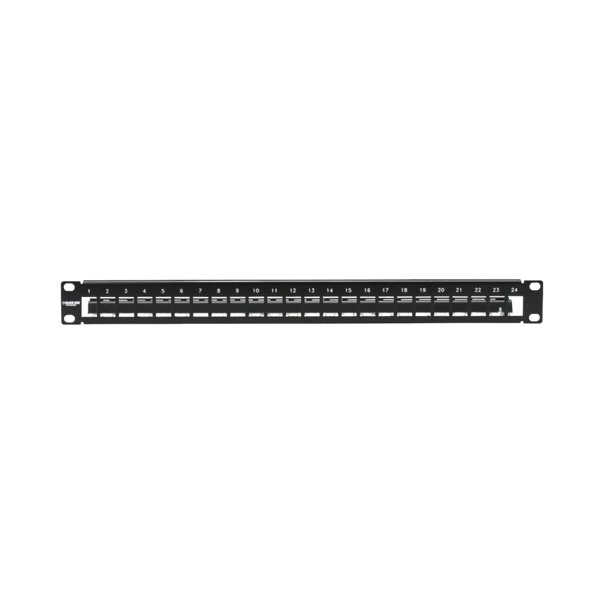 Black Box 24-Port 10-Gigabit CAT7 Patch Panel 1U — Being Shipped