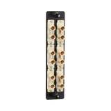 Black Box High Density Multimode 6 ST Duplex Fiber Adapter Panel — Being Shipped