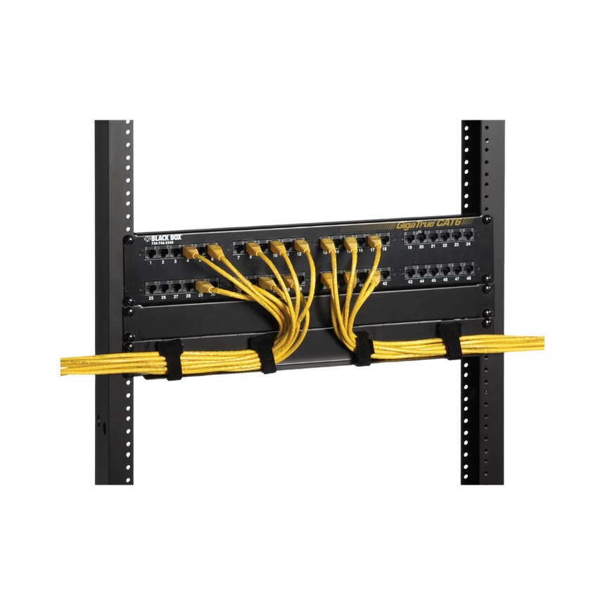 Black Box 1U 19" Single Sided Horizontal Rackmount Cable Manager — Being Shipped