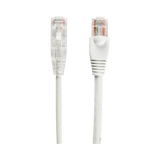 Black Box 15ft Slim-Net CAT6A 500 MHz Snagless Patch Cable (White) — Being Shipped