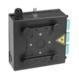 Black Box Wallmount Mini DIN Rail Fiber Enclosure Magnetic Mount — Being Shipped