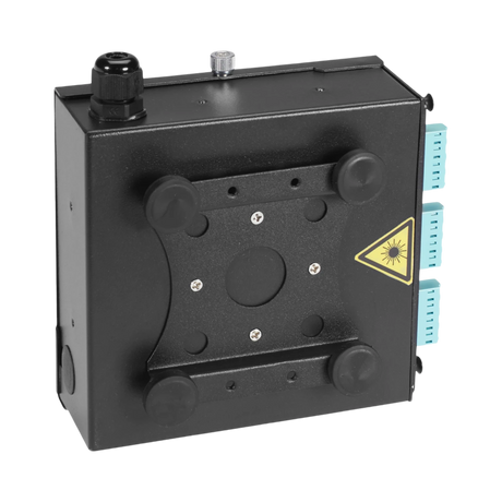 Black Box Wallmount Mini DIN Rail Fiber Enclosure Magnetic Mount — Being Shipped