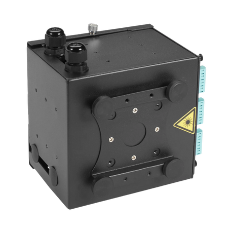 Black Box Wallmount Mini DIN Rail Fiber Enclosure Magnetic Mount — Being Shipped