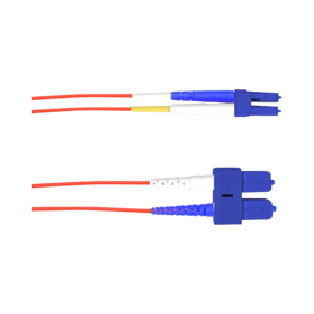 Black Box 3.2ft OS2 9/125 Singlemode Fiber Optic Patch Cable (Red) — Being Shipped