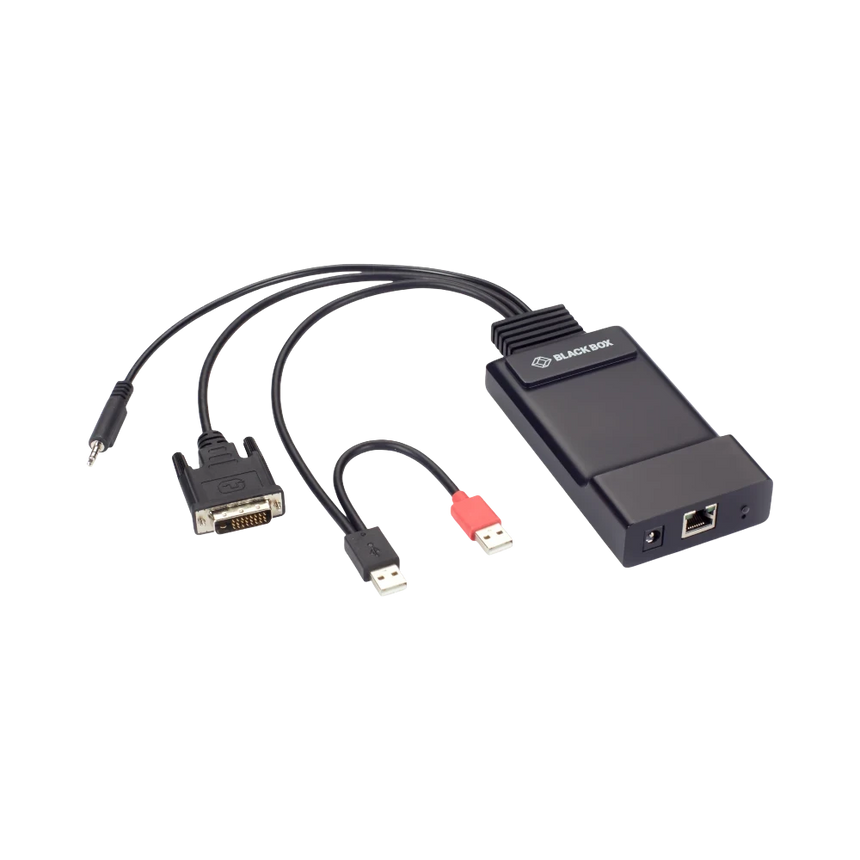 Black Box Emerald HD USB & Audio ZeroU DVI KVM Transmitter — Being Shipped