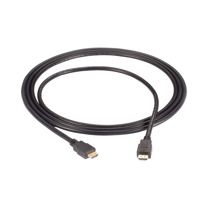 Black Box 10ft Premium High-Speed HDMI Cable with Ethernet (Black) — Being Shipped