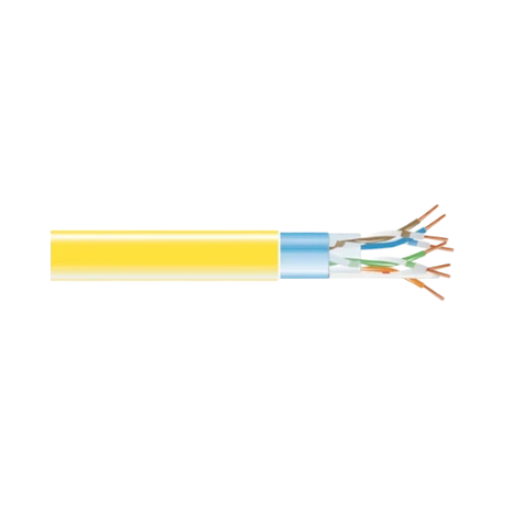 Black Box 1000ft CAT5e 350MHz Shielded Ethernet Cable (Yellow) — Being Shipped