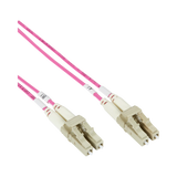 Black Box 16.4ft OM4 50/125 Multimode LC-LC Fiber Patch Cable (Violet) — Being Shipped