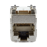 Black Box CAT6A Shielded Jack (Silver) — Being Shipped