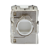 Black Box CAT6A Shielded Jack (Silver) — Being Shipped