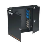 Black Box Locking 4-Slot Wallmount Fiber Enclosure — Being Shipped