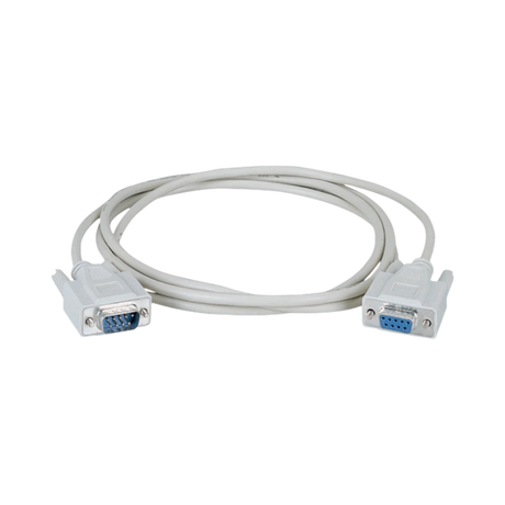 Black Box 20ft RS232 Serial Cable DB9 Male/Female Shielded PVC — Being Shipped