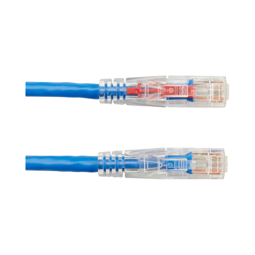 Black Box 6ft GigaBase 3 CAT5e Locking Snagless Ethernet Cable (Blue) — Being Shipped