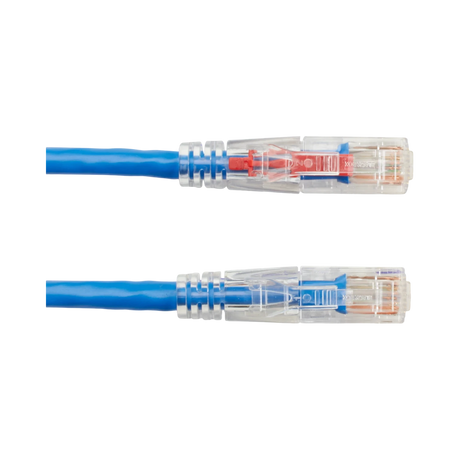 Black Box 10ft GigaBase 3 CAT5e Locking Ethernet Patch Cable (Blue) — Being Shipped
