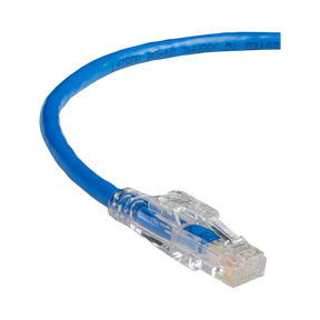 Black Box 10ft GigaBase 3 CAT5e Locking Ethernet Patch Cable (Blue) — Being Shipped