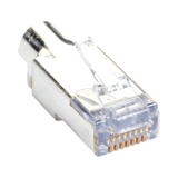 Black Box CAT6 Shielded EZ RJ45 Plug Connector (25-Pack) — Being Shipped