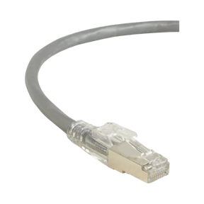Black Box 3ft GigaTrue 3 CAT6 Shielded Ethernet Patch Cable (Gray) — Being Shipped