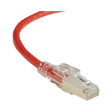 Black Box 3ft GigaTrue 3 CAT6 Shielded Ethernet Patch Cable (Red) — Being Shipped