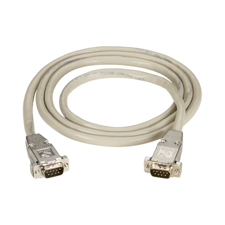 Black Box 25ft RS232 Metal Hood DB9 Male/Male Shielded Cable — Being Shipped