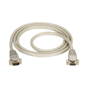Black Box 100ft RS232 Metal Hood DB9 Male/Female Shielded Cable — Being Shipped