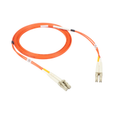 Black Box 9.8ft EFN110 OM1 LC to LC Fiber Optic Patch Cable (Orange) — Being Shipped