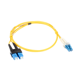 Black Box 9.8ft EFN310 Series OS2 Fiber Optic Patch Cable (Yellow) — Being Shipped